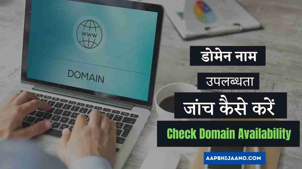 Check Domain Name availability in Hindi