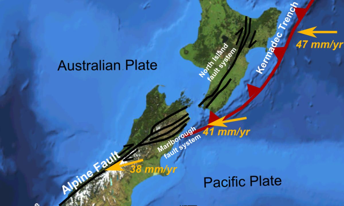List of Earthquakes happened in New Zealand
