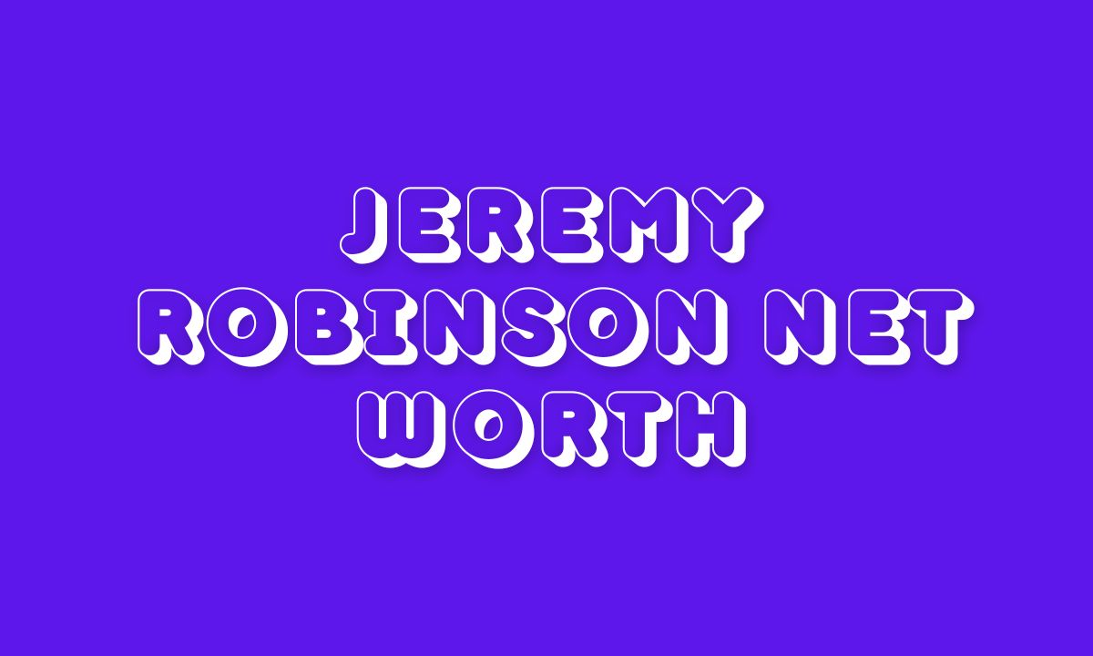 Jeremy Robinson Net Worth