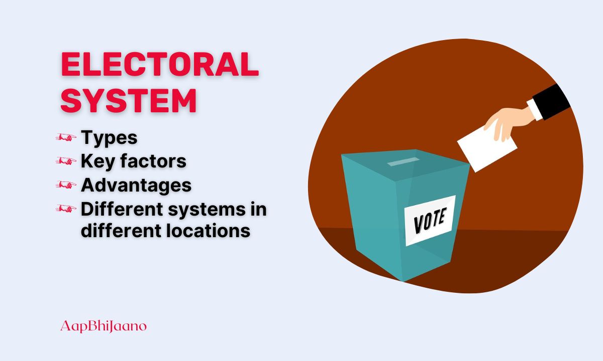 A visual representation showcasing the complexity and interconnections of an electoral system in democratic governance.