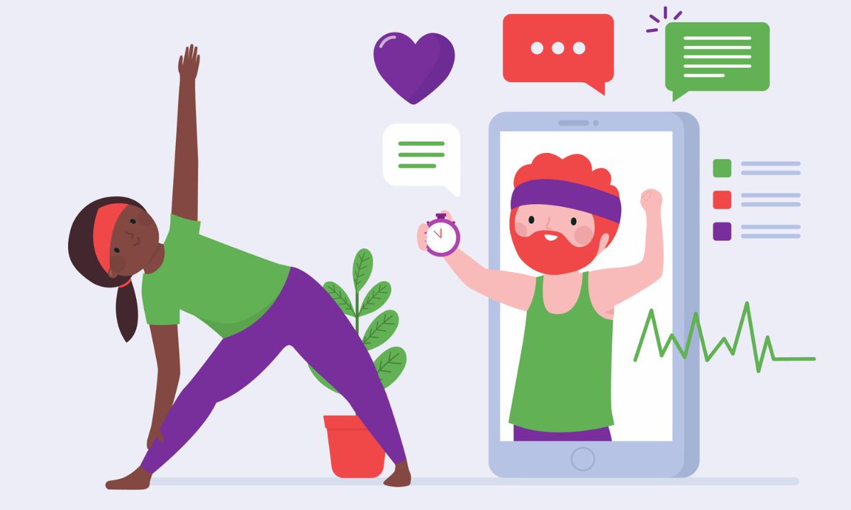 Image illustrating digital well-being - A person outdoors, disconnected from devices, embracing nature, and practicing mindfulness for balance.