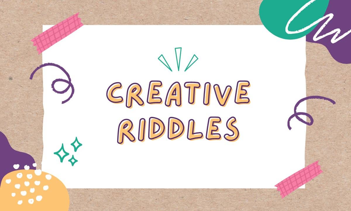Engage your mind with thought-provoking Creativity Riddles - sparks of innovation and inspiration