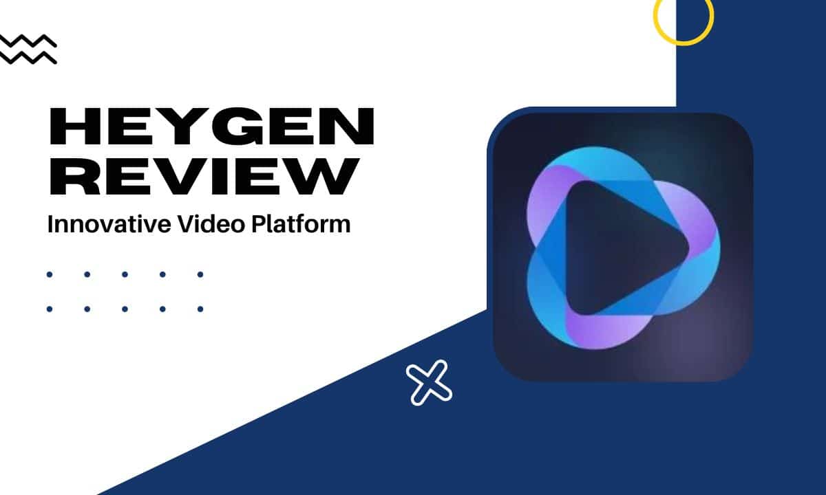 Image of HeyGen review, an innovative video platform that uses AI