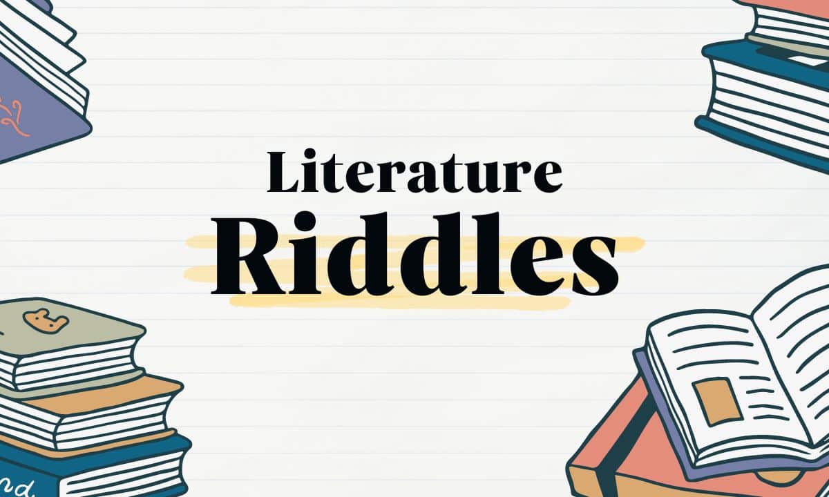 Literature Riddles: Discover, Decode, and Delight in Word Puzzles with a Literary Twist.