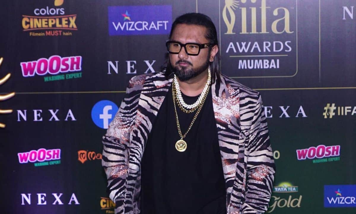 Playback singer Honey Singh attend the 20th IIFA award